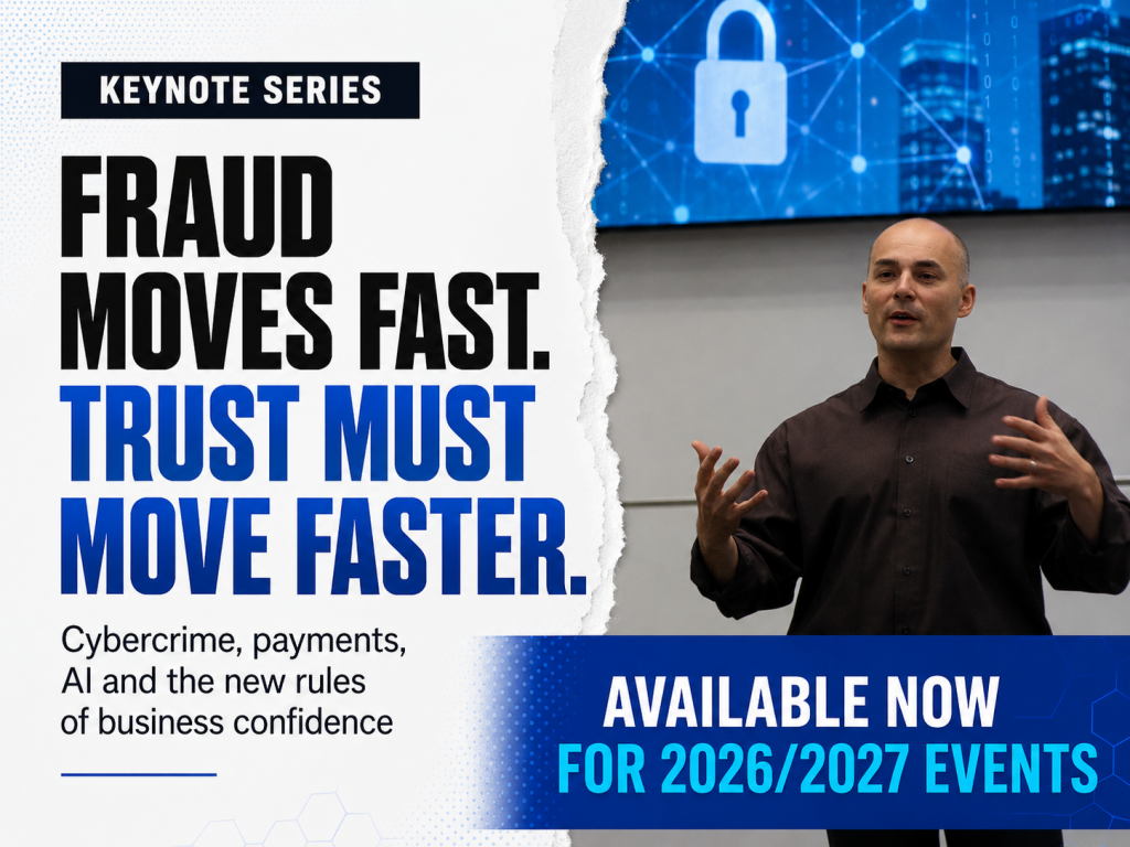 Claudiu Popa Keynote Speech Fraud Moves Fast Trust Moves Faster Claudiu Popa Keynote Speech Fraud Moves Fast Trust Moves Faster