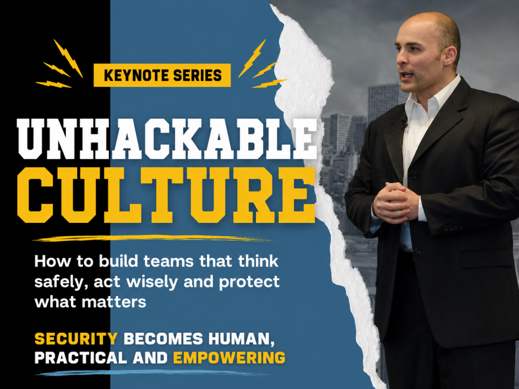 Claudiu Popa Keynote Speech Unhackable Culture Claudiu Popa Keynote Speech Unhackable Culture